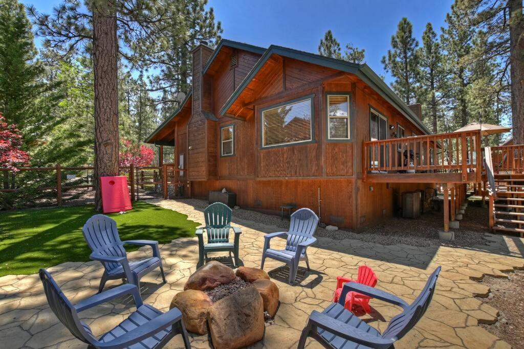 Villa Teakwood - 3-Br Spa, Fire Pit, Quiet, Ac, Centrally Located à Lac Big Bear Extérieur photo